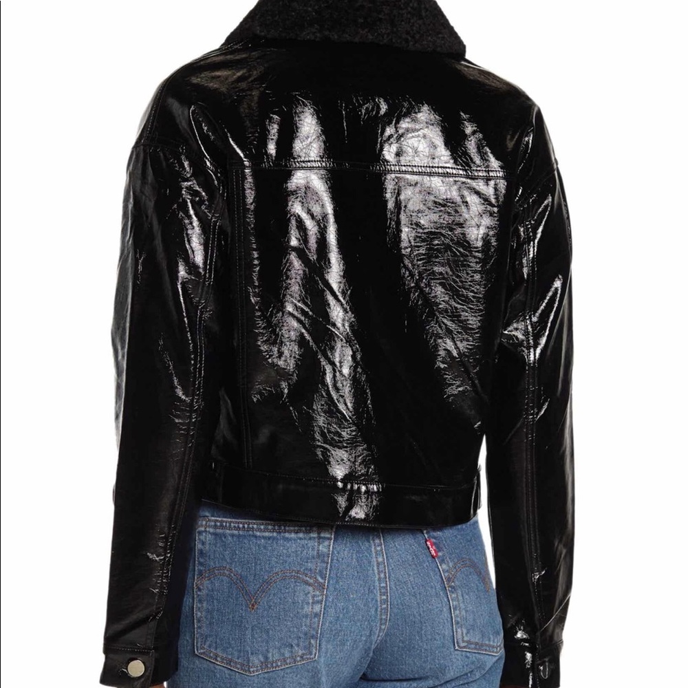 Patent Leather Jacket - Picture 2 of 3